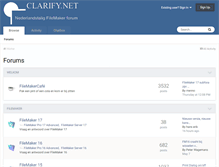 Tablet Screenshot of clarify.net